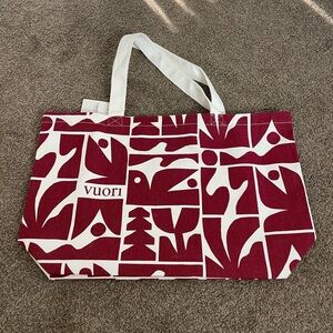 NWT Vuori - Holiday Large Tote Bag